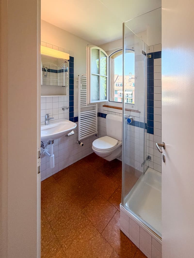 Charmant appartement maisonnette 4 pièces dans un immeuble ancien sur la Südbahnhofstrasse, Berne (13)