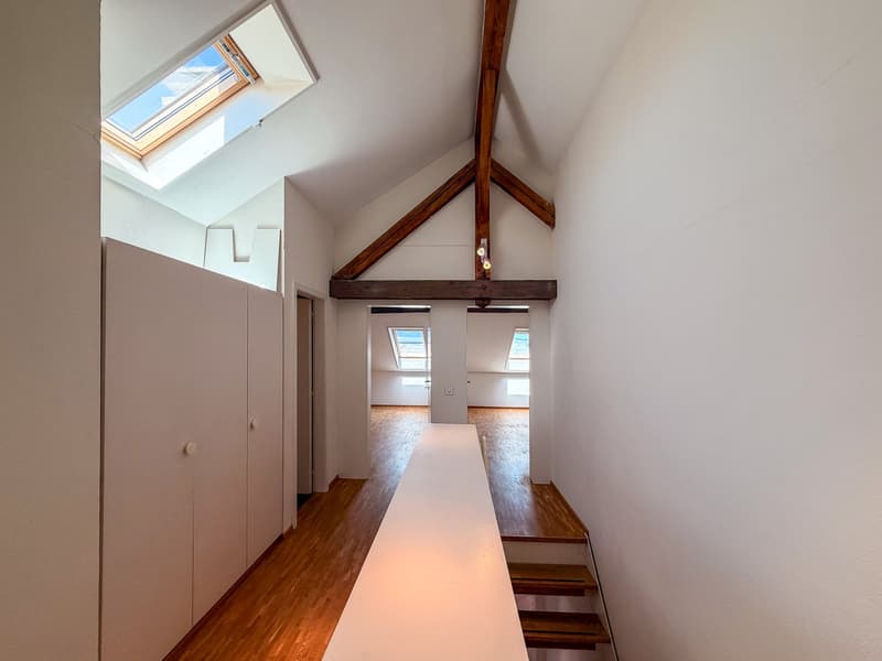 Charmant appartement maisonnette 4 pièces dans un immeuble ancien sur la Südbahnhofstrasse, Berne (16)
