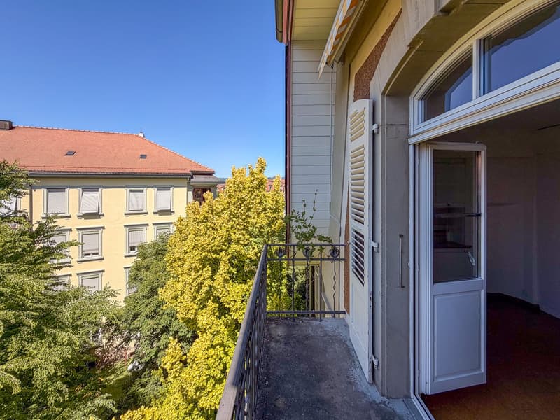 Charmant appartement maisonnette 4 pièces dans un immeuble ancien sur la Südbahnhofstrasse, Berne (26)