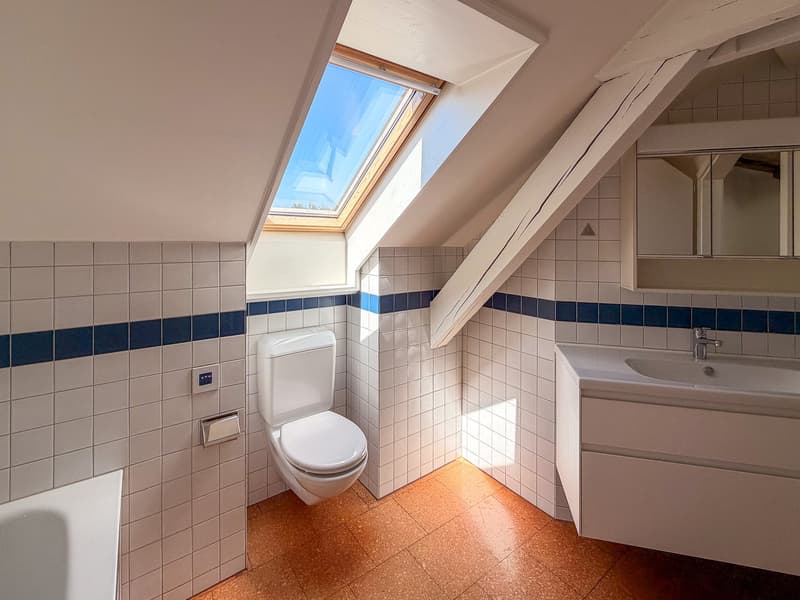 Charmant appartement maisonnette 4 pièces dans un immeuble ancien sur la Südbahnhofstrasse, Berne (25)