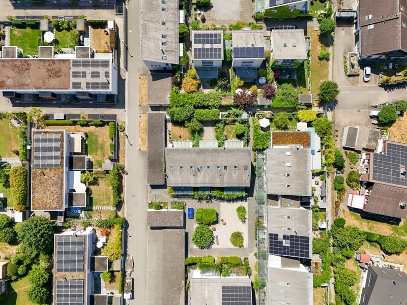 Reihenhaus mit Garten, Hofsiedlung Dorfmatte Rubigen (31)