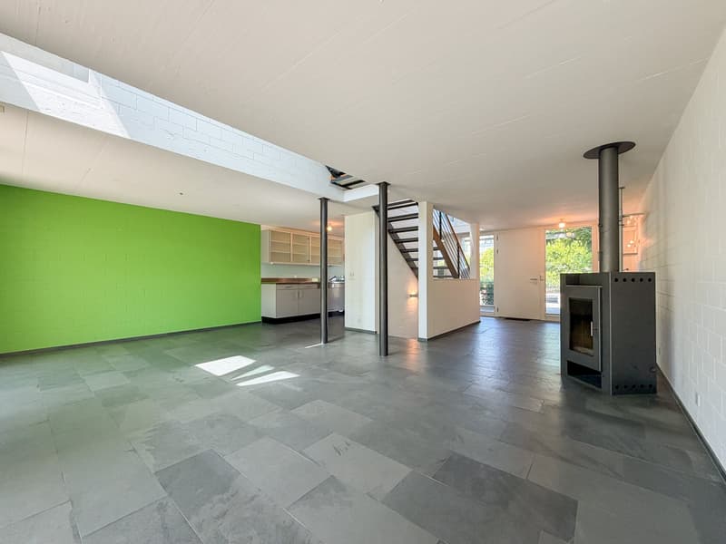 Reihenhaus mit Garten, Hofsiedlung Dorfmatte Rubigen (13)