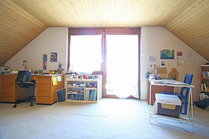Weiteres grosses Dachzimmer mit eigenem Balkon (Nord)
