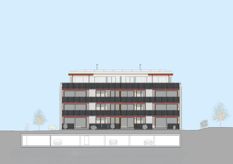 Neue Einstellhalle am Finkenweg in Steffisburg