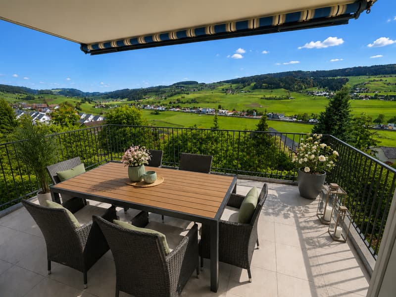 Grosszügige 5-Zimmer-Wohnung mit wunderbarer Weitsicht in Konolfingen (3)