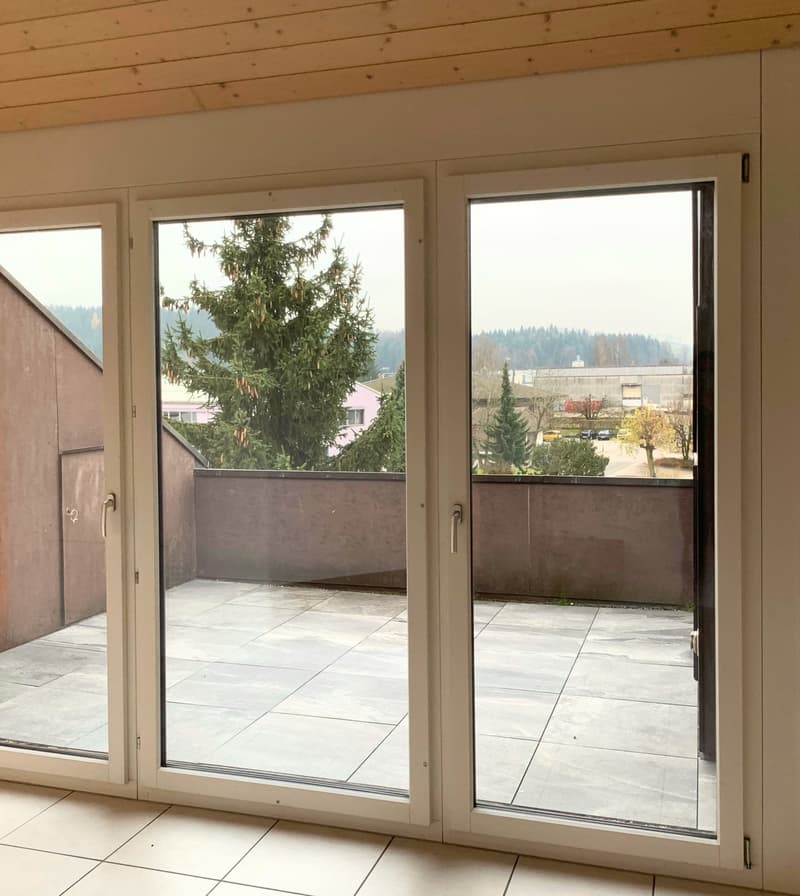 Beautiful attic apartment with chimney, quiet and yet central (8)