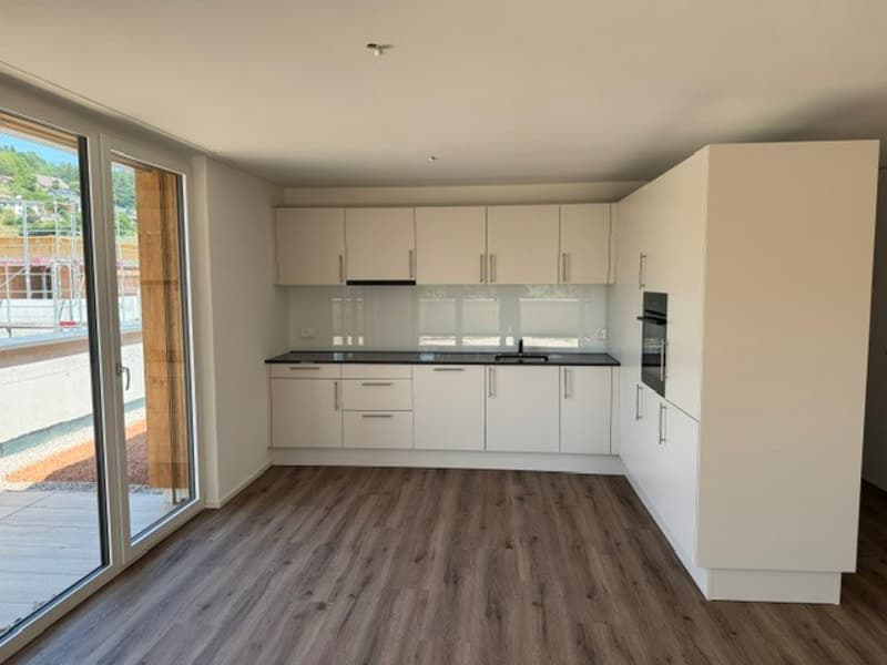Charmant appartement à mansarde de 3,5 pièces à Huttwil, grand balcon, nouvel immeuble, première occupation (8)