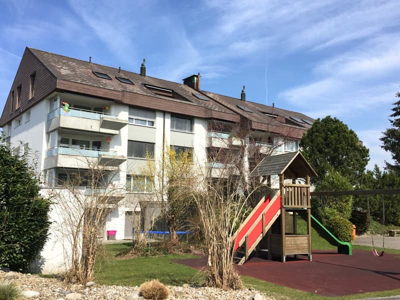 Wunderschöne preisgünstige Dachwohnung mit Cheminée, ruhig und doch zentral (1)