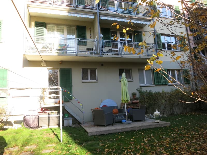 Gartensitzplatz