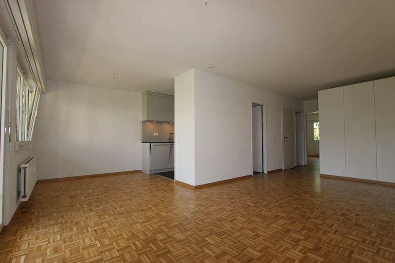 Freshly renovated 4.5-room apartment with balcony and view in Lyss (4)
