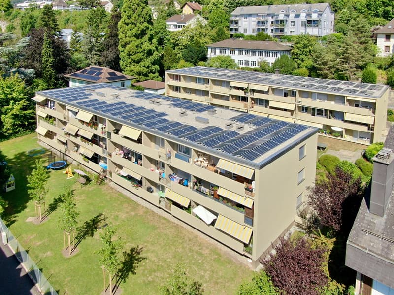 Schöne Wohnung in idyllischem Quartier (1)