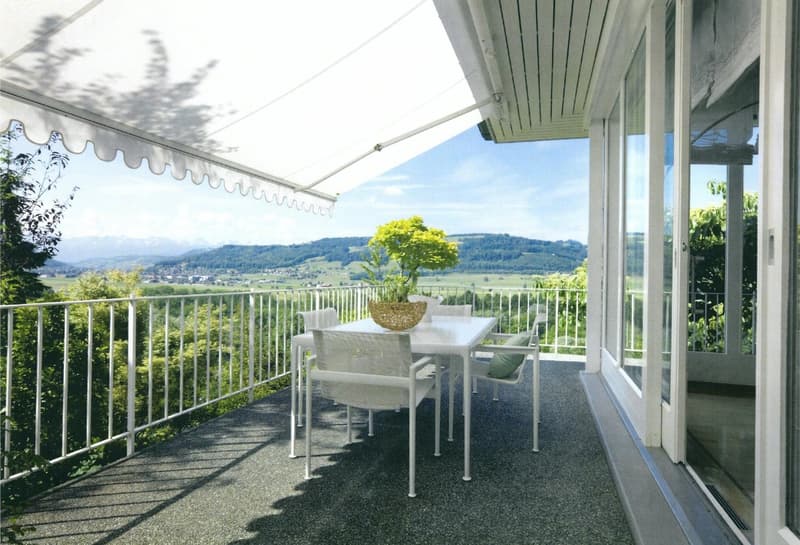 Grosszügige 7-Zimmer-Wohnung mit Pool und Panoramablick in Muri b. Bern (2)