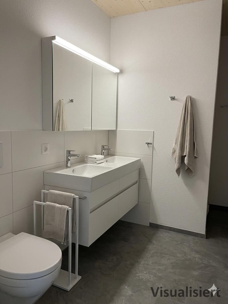 Badezimmer - visualisiert