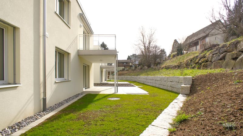 Balkon Gartenseite S/W