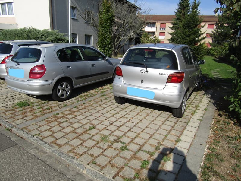 Parking space for rent in Muttenz near public transport and old people's home (1)
