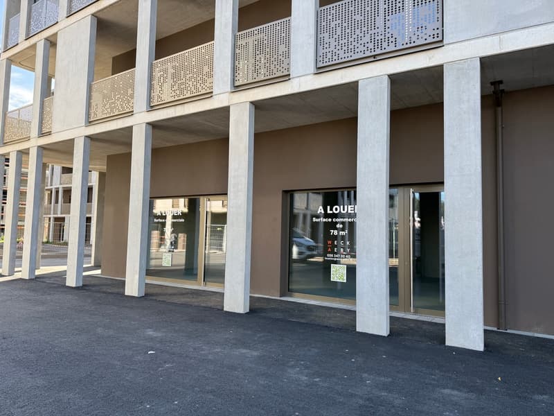 Superficie commerciale di ca. 78,70 m2, adattabile secondo le esigenze del locatario! (4)