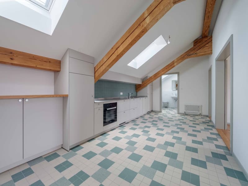 Appartement 4.5 pièces rénové au coeur de Fribourg (3)