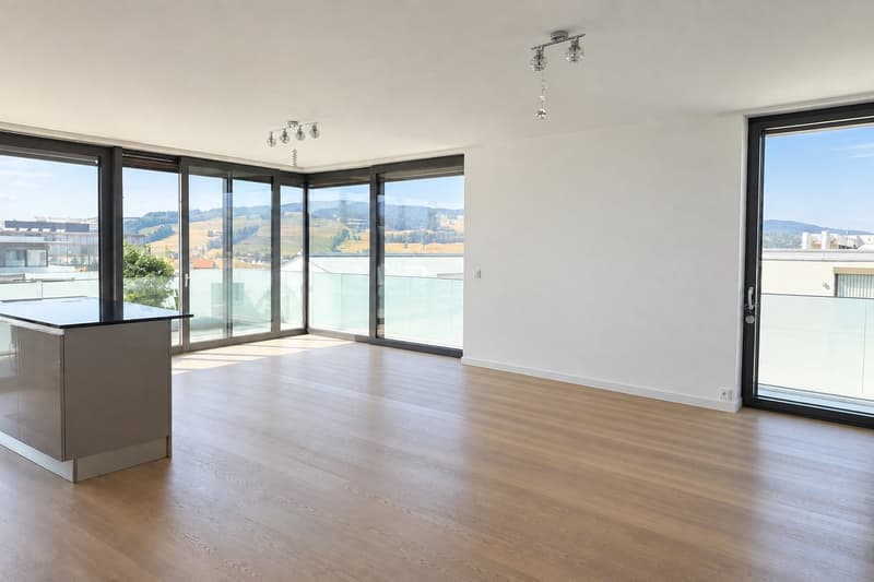 Appartement attique de 4.5 pièces avec terrasse à Bulle (4)