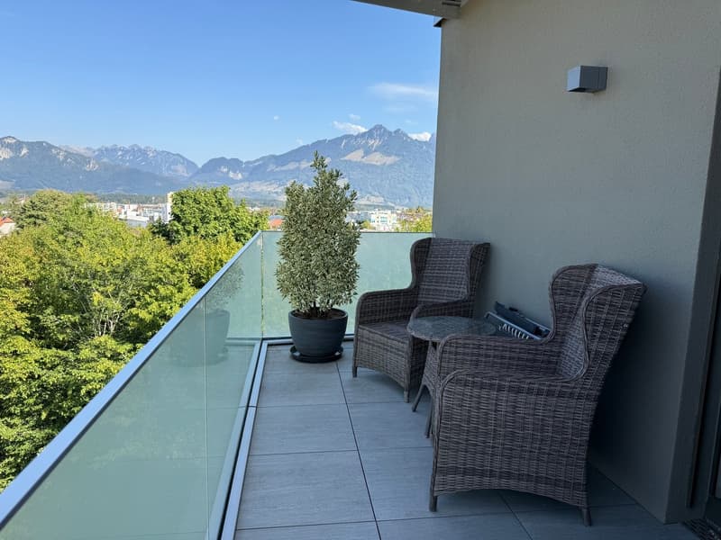 Appartement attique de 4.5 pièces avec terrasse à Bulle (12)
