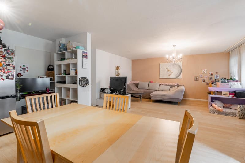 Spacieux 4.5 pièces rénové avec balcon au centre-ville (5)