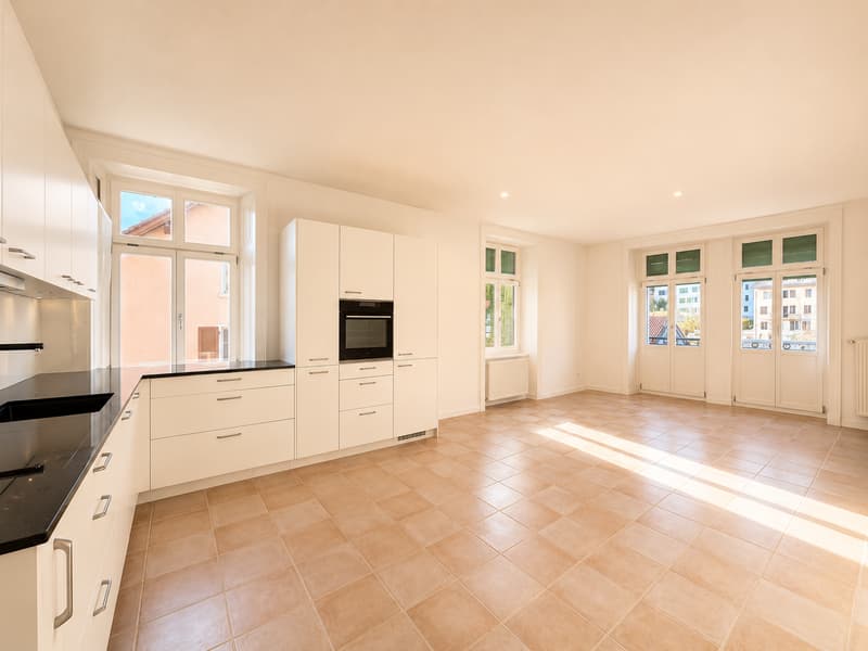 Charmant appartement 4.5 pièces rénové avec garage (1)