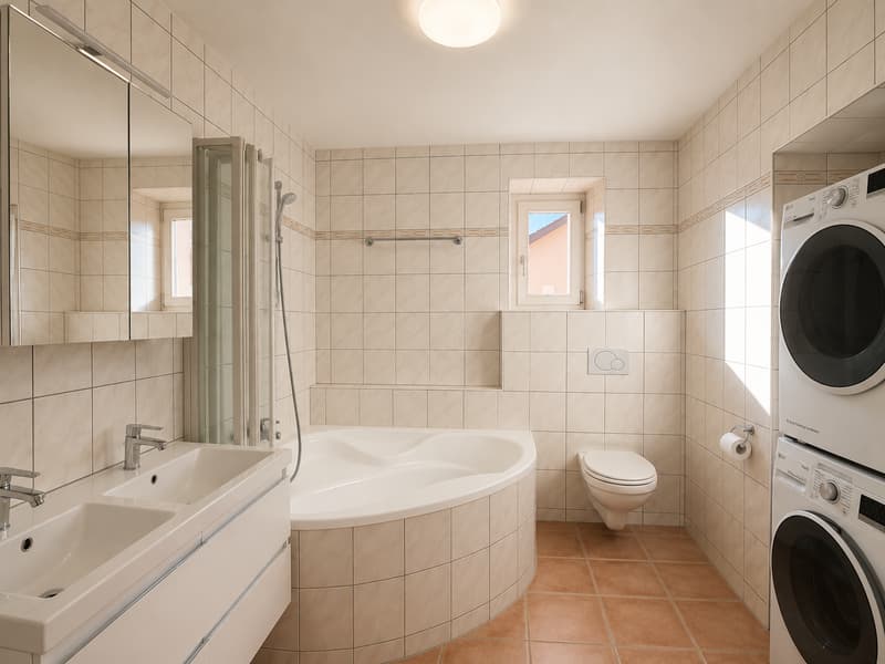 Charmant appartement 4.5 pièces rénové avec garage (8)