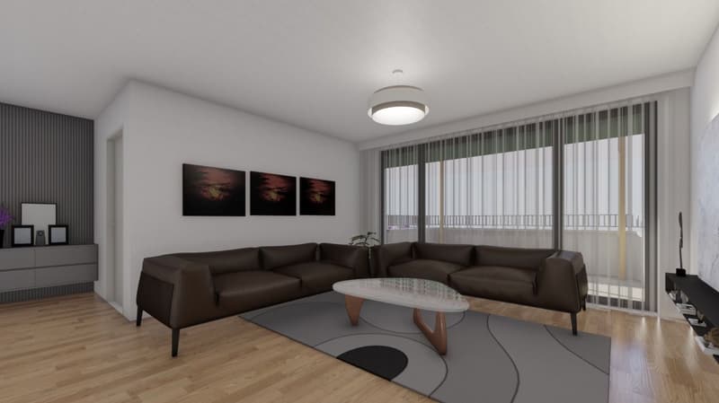 Appartamento moderno 2.5 locali con 2 balconi – Nuovo edificio 2026 (2)