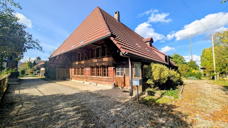 Charmantes, historisches Bauernhaus mit grossem Garten, Stallung und eigener Quelle in Lotzwil (22)