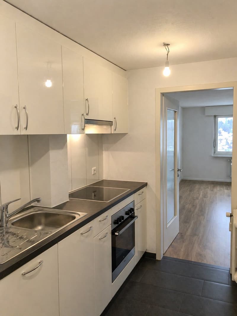 Bello appartamento 1,5 locali con balcone in affitto (2)