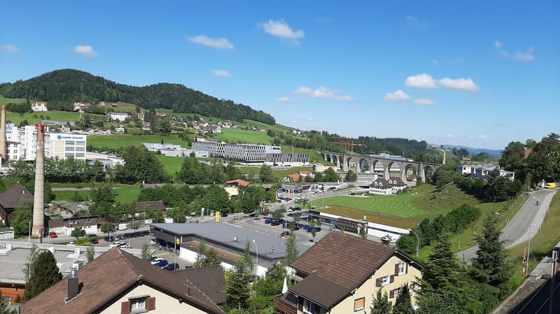 Bello appartamento 1,5 locali con balcone in affitto (5)
