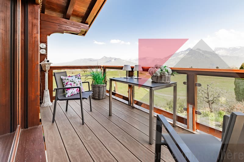 Chalet exclusif, entièrement rénové et meublé, dans un coin de paradis (2)