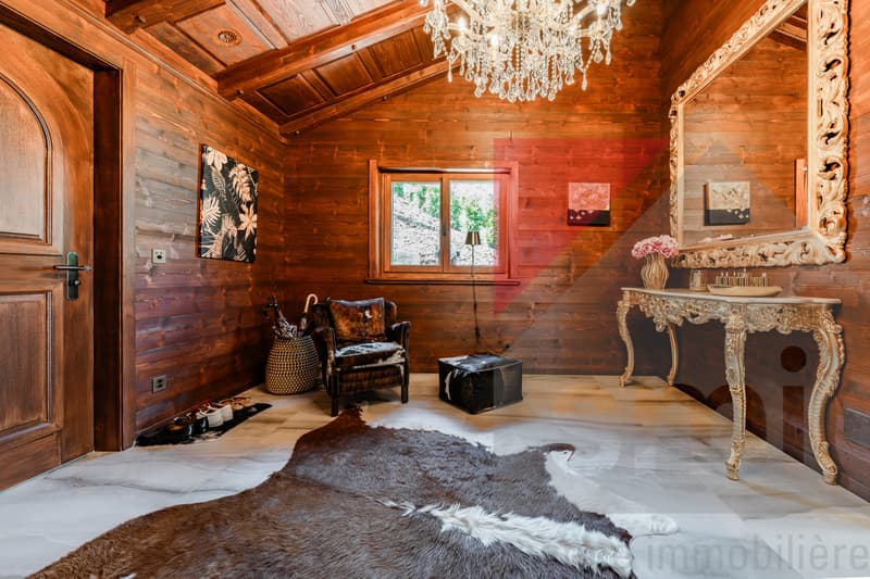 Chalet exclusif, entièrement rénové et meublé, dans un coin de paradis (9)
