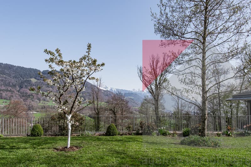 Confortable appartement rénové avec jardin sur les hauts de Vevey (6)