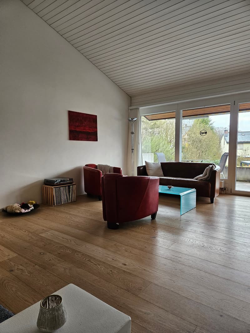 3.5 or 4.5 room row-end single-family house in top condition (108 m2) with large garden complex (3)