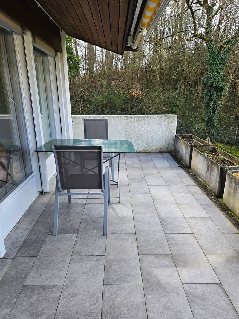 3.5 or 4.5 room row-end single-family house in top condition (108 m2) with large garden complex (7)