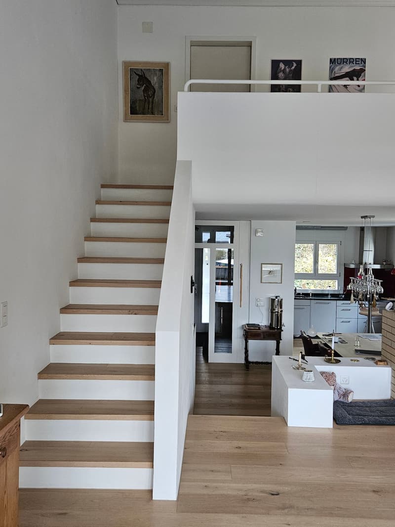 3.5 or 4.5 room row-end single-family house in top condition (108 m2) with large garden complex (4)