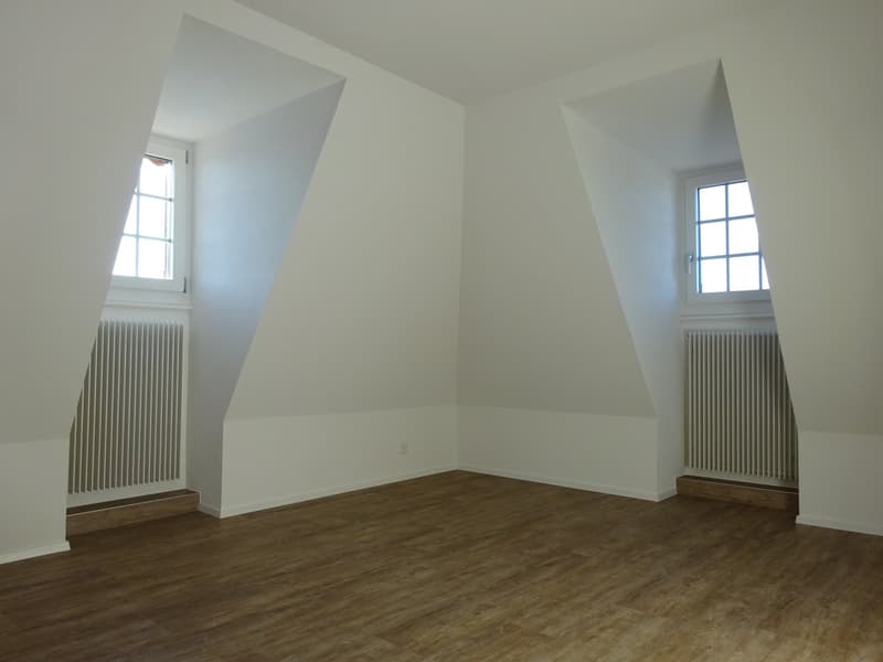 Ampio e accogliente appartamento mansardato di 3,5 locali con balcone (4)