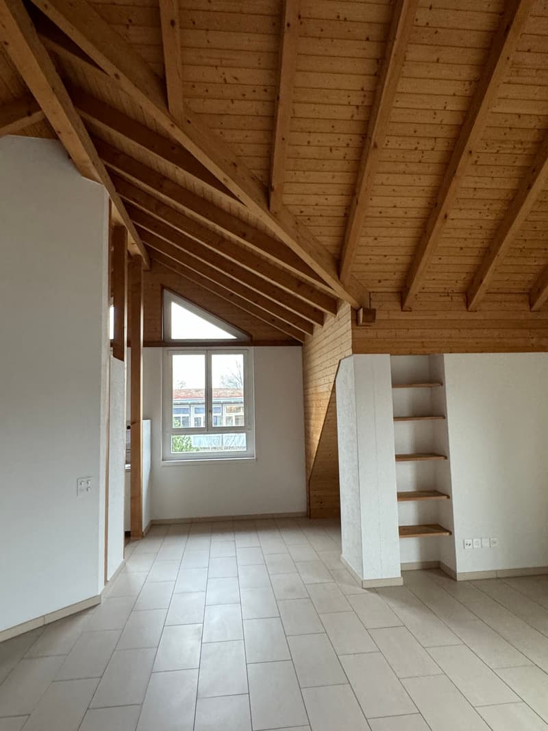 Teilsanierte und charmante Dachwohnung mit Balkon und Weitsicht (3)