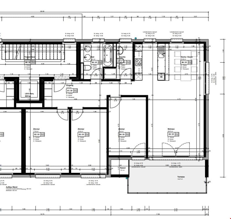 Moderne 4.5-Zimmerwohnung mit grosszügigem Balkon (12)