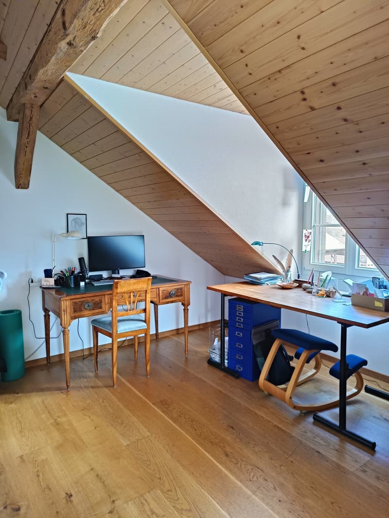 Helle 3 1/2-Zimmer-Dachwohnung mit Terrasse in Galmiz (12)