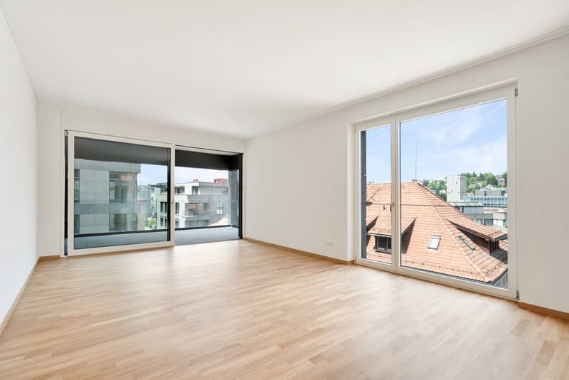 Moderne 2.5-Zimmer-Wohnung mit Balkon und Stadtblick in St. Gallen (3)