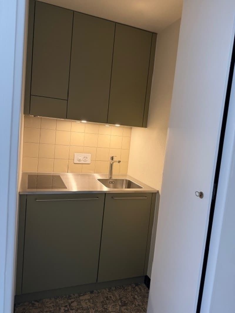 Living in Stedtli Nidau - partially renovated 1-room apartment (5)