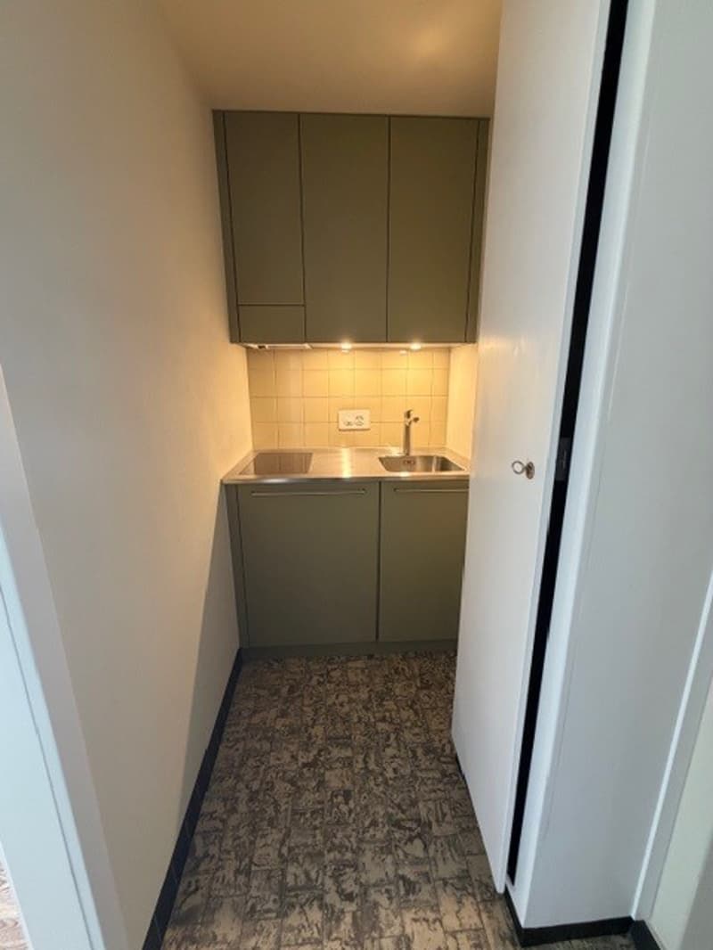 Living in Stedtli Nidau - partially renovated 1-room apartment (6)