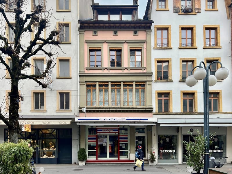 Grosszügige und charmante 3.5-Zimmerwohnung im Stadtzentrum (1)