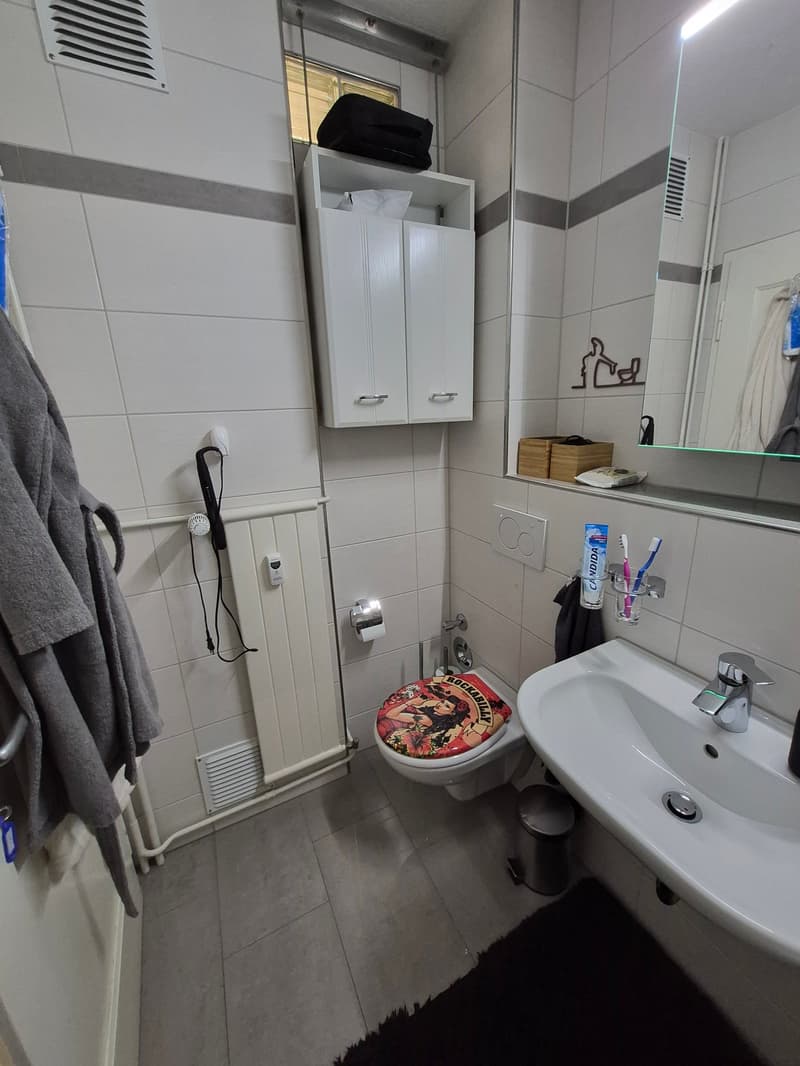 Appartement calme de 3,5 pièces avec balcon à Lyss (BE) (11)