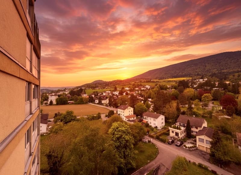 Helle 4.5-Zimmer-Wohnung und traumhafter Aussicht in Grenchen (1)