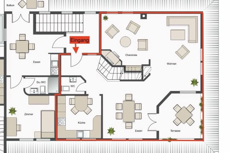 Plan Wohnung 1