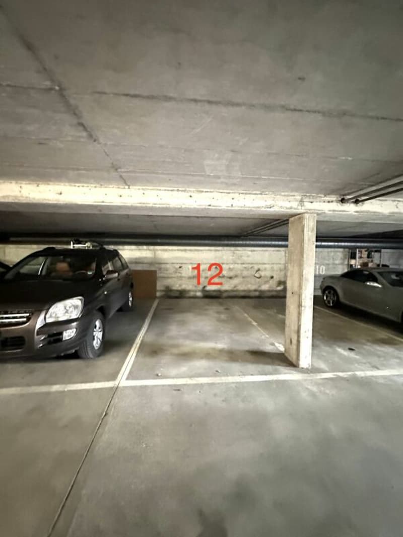 Parkplatz in der Tiefgarage