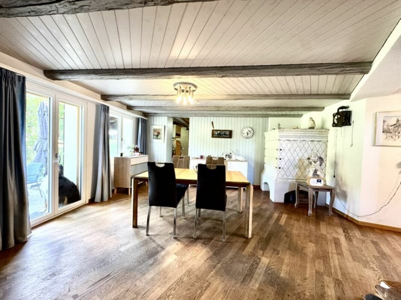 Grosses freistehendes 7.5-Zimmer-Bauernhaus für Pferdeliebhaber oder Kleintierhalter! Pferdeboxen, Remise, Wald und Wiesen .... (11)