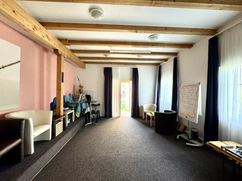 Grosses freistehendes 7.5-Zimmer-Bauernhaus für Pferdeliebhaber oder Kleintierhalter! Pferdeboxen, Remise, Wald und Wiesen .... (28)